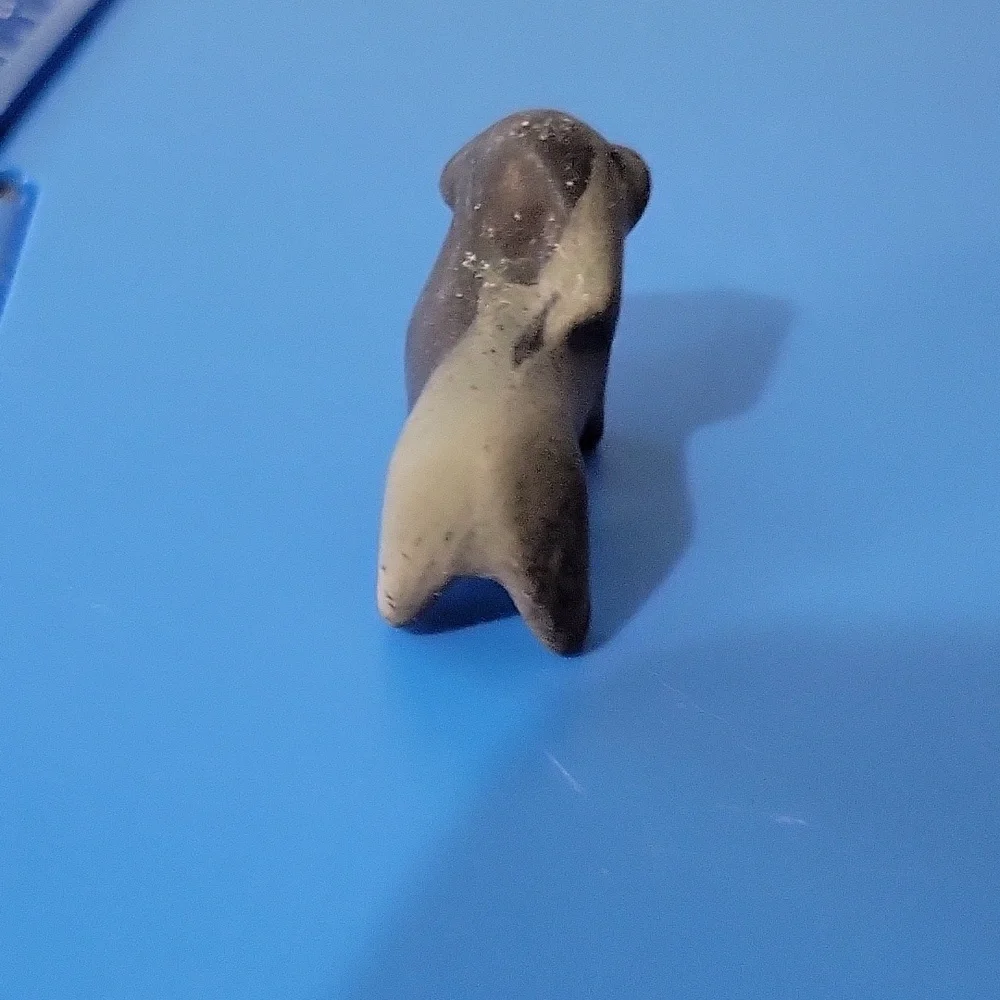 Soapstone Dachsund Crysral Dog - Picture 4 of 10